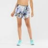 Short SALOMON Agile Short Femme White / AO -Salomon short salomon agile short femme white ao