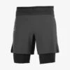 Short SALOMON Exo Motion Twinskin Short Homme Black -Salomon short salomon exo motion twinskin short homme black
