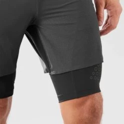 Short SALOMON Exo Motion Twinskin Short Homme Black -Salomon short salomon exo motion twinskin short homme black 3