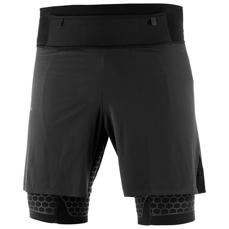 Short SALOMON EXO TWINSKIN SHORT Homme Black 3 Short SALOMON EXO TWINSKIN SHORT Homme Black