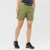 Short SALOMON Outrack Shorts Femme Martini Olive -Salomon short salomon outrack shorts femme martini olive