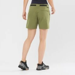 Short SALOMON Outrack Shorts Femme Martini Olive -Salomon short salomon outrack shorts femme martini olive 2