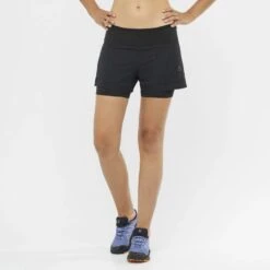 Short SALOMON Sense Aero 2in1 Femme Black