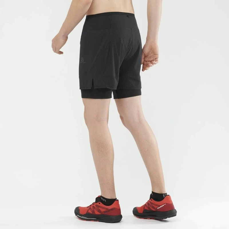 Short SALOMON Sense Aero 2in1 Homme Black 5 Short SALOMON Sense Aero 2in1 Homme Black – Image 3