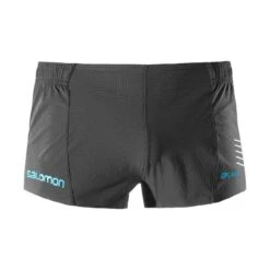 Short SALOMON S/LAB Outer 4 Homme Black / Transcend Blue -Salomon short salomon slab outer 4 homme black transcend blue 3
