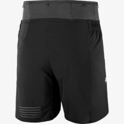 Short SALOMON S/LAB Pulsar 6" Homme Black -Salomon short salomon slab sense short 6 homme black 5
