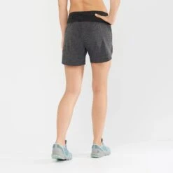 Short SALOMON XA Short 2in1 Femme Black / Heather -Salomon short salomon xa short 2in1 femme black heather 2