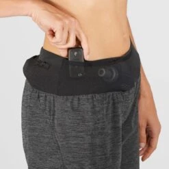 Short SALOMON XA Short 2in1 Femme Black / Heather -Salomon short salomon xa short 2in1 femme black heather 4