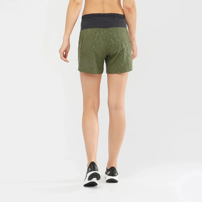 Short SALOMON XA Short Femme Olive Night 4 Short SALOMON XA Short Femme Olive Night – Image 2