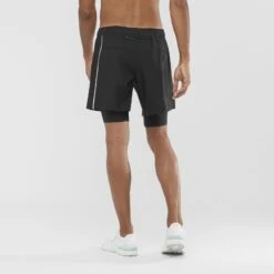 Short SALOMON XA Twinskin Short Homme Black 10 Short SALOMON XA Twinskin Short Homme Black -Salomon short salomon xa twinskin short homme black 2