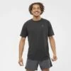 Tee-Shirt SALOMON Cross Rebel SS Tee Homme Black -Salomon tee shirt salomon cross rebel ss tee homme black