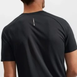 Tee-Shirt SALOMON Cross Rebel SS Tee Homme Black -Salomon tee shirt salomon cross rebel ss tee homme black 3