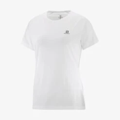 Tee-Shirt SALOMON Cross Run SS Femme White