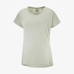 Tee-Shirt SALOMON Essential Shaped SS Tee Femme Wrought Iron