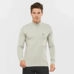 Haut SALOMON Explore Seamless HZ Homme Wrought Iron