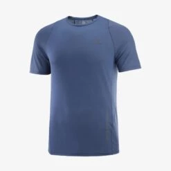 Tee-Shirt SALOMON Sense Aero SS Tee Homme Dark Denim