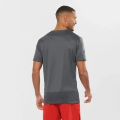 Tee-Shirt SALOMON Sense Tee Homme Ebony / Black -Salomon tee shirt salomon sense tee homme ebony black 3