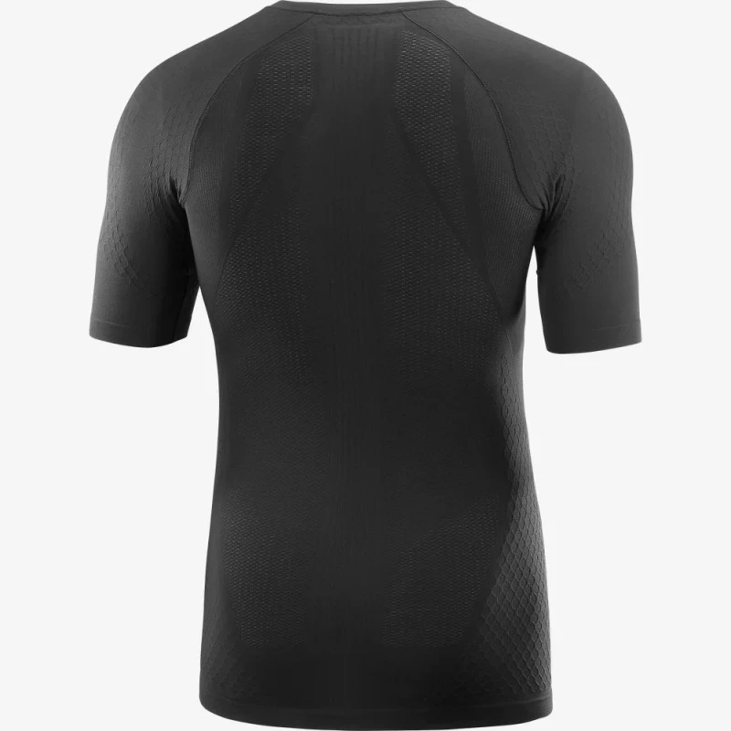 Tee-Shirt SALOMON S/LAB Ultra Tee Mixte Black 6 Tee-Shirt SALOMON S/LAB Ultra Tee Mixte Black – Image 4