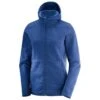 Veste SALOMON Bise Hoodie Femme Medieval Blue Heather -Salomon veste salomon bise hoodie femme medieval blue heather