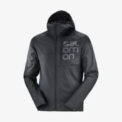 Veste SALOMON Bonatti Cross FZ Hoodie Homme Black