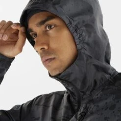 Veste SALOMON Bonatti Cross FZ Hoodie Homme Black / AO -Salomon veste salomon bonatti cross fz hoodie homme black ao 2