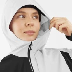 Veste SALOMON Bonatti Trail Jacket Femme Black / White 13 Veste SALOMON Bonatti Trail Jacket Femme Black / White -Salomon veste salomon bonatti trail jacket femme black white 2