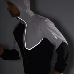 Veste SALOMON Bonatti Trail Jacket Homme Black / White -Salomon veste salomon bonatti trail jacket homme black white 7