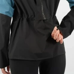 Veste SALOMON Bonatti Trail WP JKT Femme Black / Mallard Blue -Salomon veste salomon bonatti trail wp jkt femme black mallard blue 4