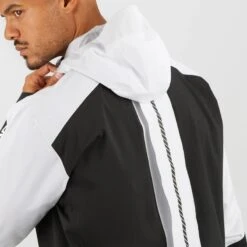 Veste SALOMON Bonatti Trail WP JKT Homme White / Black -Salomon veste salomon bonatti trail wp jkt homme white black 3