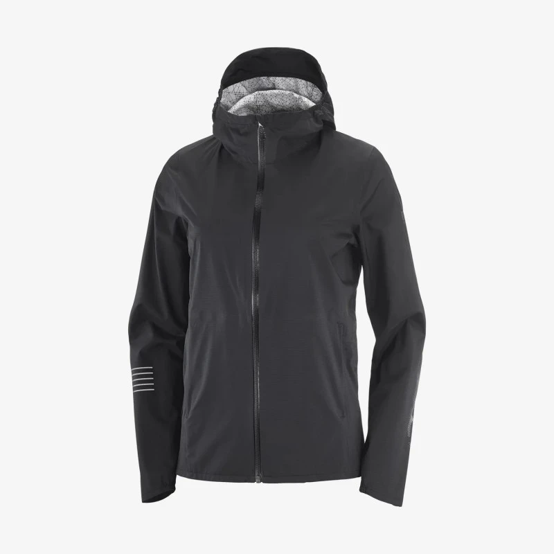 Veste SALOMON Bonatti Waterproof Jacket Femme Black / Nocturne 3 Veste SALOMON Bonatti Waterproof Jacket Femme Black / Nocturne