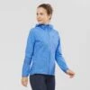 Veste SALOMON Bonatti Waterproof JKT Femme Marina -Salomon veste salomon bonatti waterproof jkt femme marina