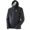 Veste SALOMON Bonatti WP JKT Homme Black / Blue -Salomon veste salomon bonatti wp jkt homme black blue