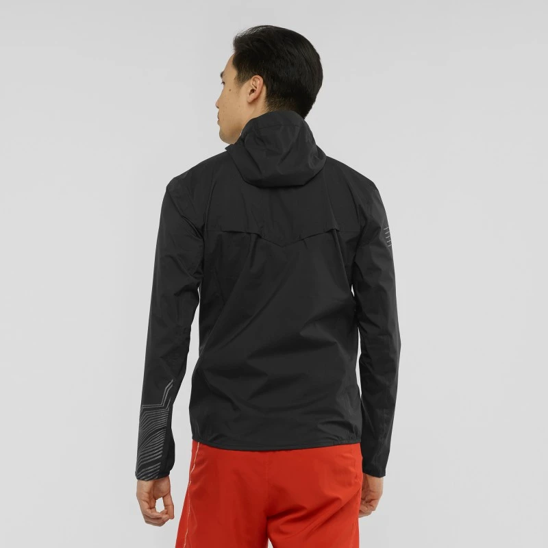 Veste SALOMON Bonatti WP JKT Homme Black / Reflective 5 Veste SALOMON Bonatti WP JKT Homme Black / Reflective – Image 3