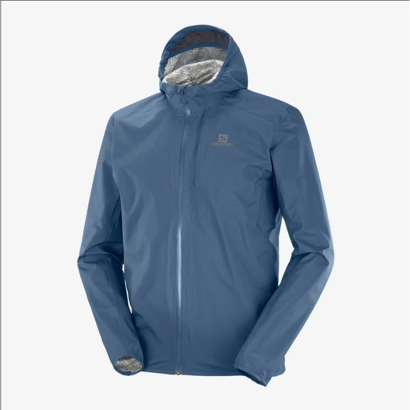 Veste SALOMON Bonatti WP JKT Homme Dark Denim 3 Veste SALOMON Bonatti WP JKT Homme Dark Denim