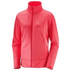 Veste SALOMON Discovery FZ Femme Hibiscus Heather