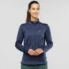 Veste SALOMON Discovery FZ Femme Night Sky 1 Veste SALOMON Discovery FZ Femme Night Sky -Salomon veste salomon discovery fz femme night sky