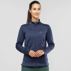 Veste SALOMON Discovery FZ Femme Night Sky