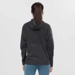 Veste SALOMON GTX WS Softshell JKT Femme Black -Salomon veste salomon gtx ws softshell jkt femme black 2