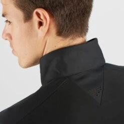Veste SALOMON GTX WS Softshell JKT Homme Black -Salomon veste salomon gtx ws softshell jkt homme black 5
