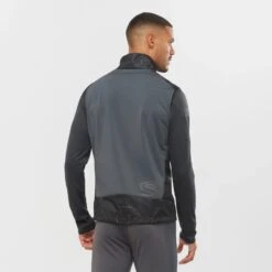 Veste SALOMON Light Shell Vest Homme Black / AO -Salomon veste salomon light shell vest homme black ao 2
