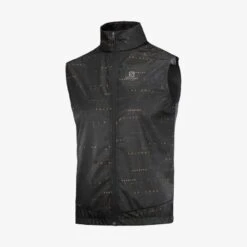 Veste SALOMON Light Shell Vest Homme Black / AO