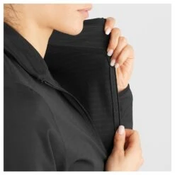 Veste SALOMON Outrack FZ Mid Femme Black -Salomon veste salomon outrack fz mid femme black 3