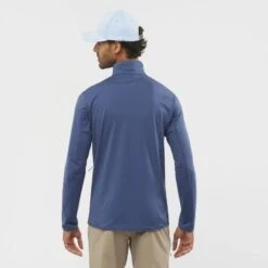 Veste SALOMON Outrack FZ Mid Homme Dark Denim -Salomon veste salomon outrack fz mid homme dark denim 2