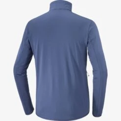 Veste SALOMON Outrack FZ Mid Homme Dark Denim -Salomon veste salomon outrack fz mid homme dark denim 4