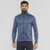 Veste SALOMON Transition FZ Mid Homme Night Sky / Heather 2 Veste SALOMON Transition FZ Mid Homme Night Sky / Heather -Salomon veste salomon transition fz mid homme night sky heather